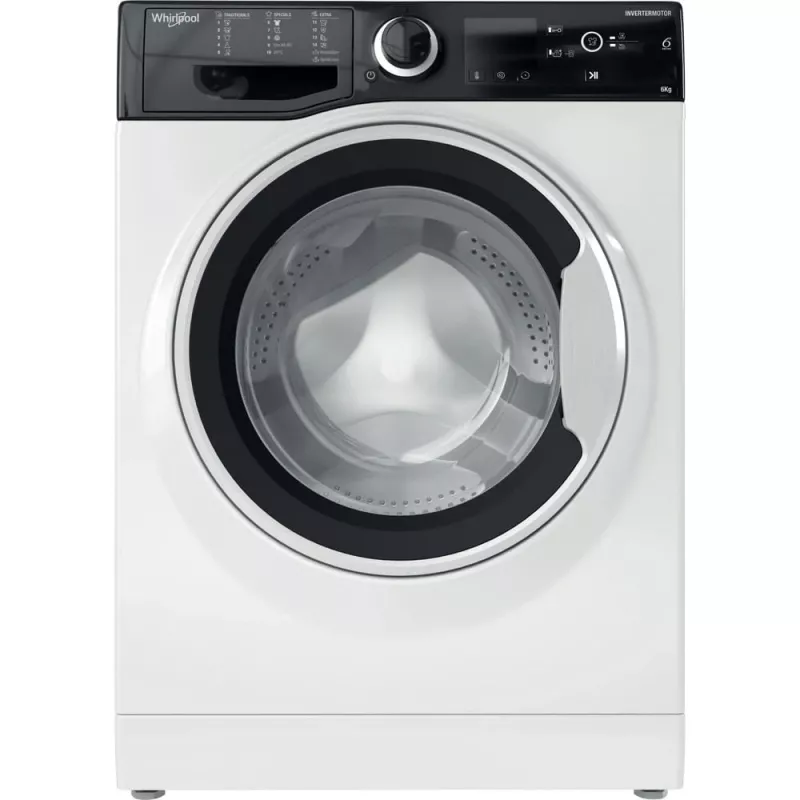 Whirlpool WRBSS 6249 S EU voľne stojaca úzka práčka s predným plnením 6 kg 1200 ot./min, energetická trieda C, biela