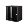 DIGITUS 19IN 12U nástenná skriňa - SOHO PRO 595 x 540 x 400mm čierna
