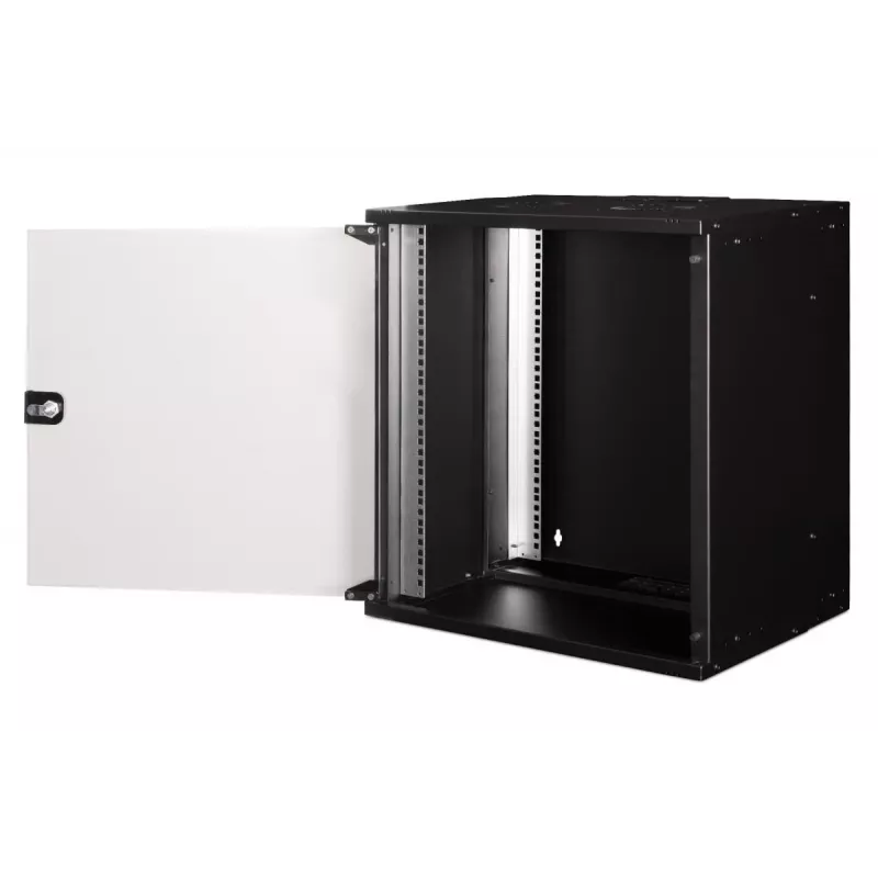 DIGITUS 19IN 12U nástenná skriňa - SOHO PRO 595 x 540 x 400mm čierna