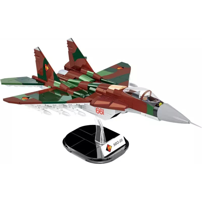 Konštrukčná hračka Cobi MiG-29 východné Nemecko 5851 — sada s 300 dielmi