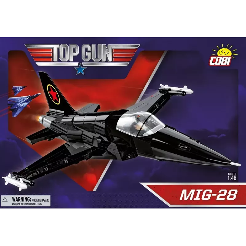 Stavebnica Cobi Top Gun MiG-28 5859 modelová stavebnica v mierke 1:48, zberateľská stavebnica