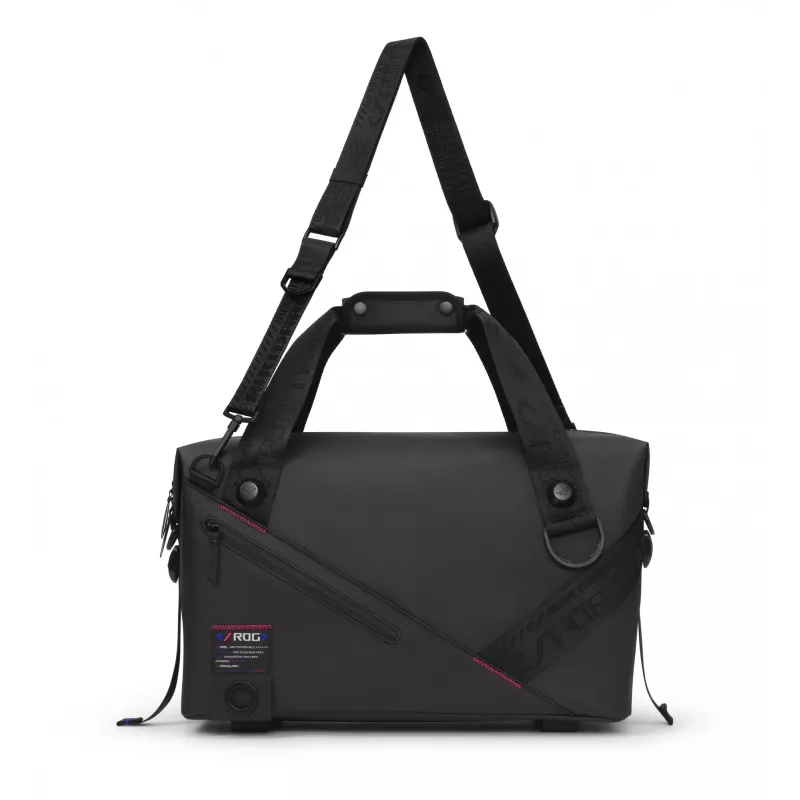 ASUS ROG SLASH Duffle Bag polyester, polyuretán (PU), termoplastický polyuretán (TPU) čierna pánska taška
