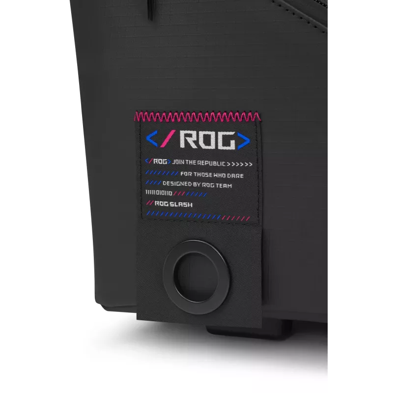 ASUS ROG SLASH Duffle Bag polyester, polyuretán (PU), termoplastický polyuretán (TPU) čierna pánska taška