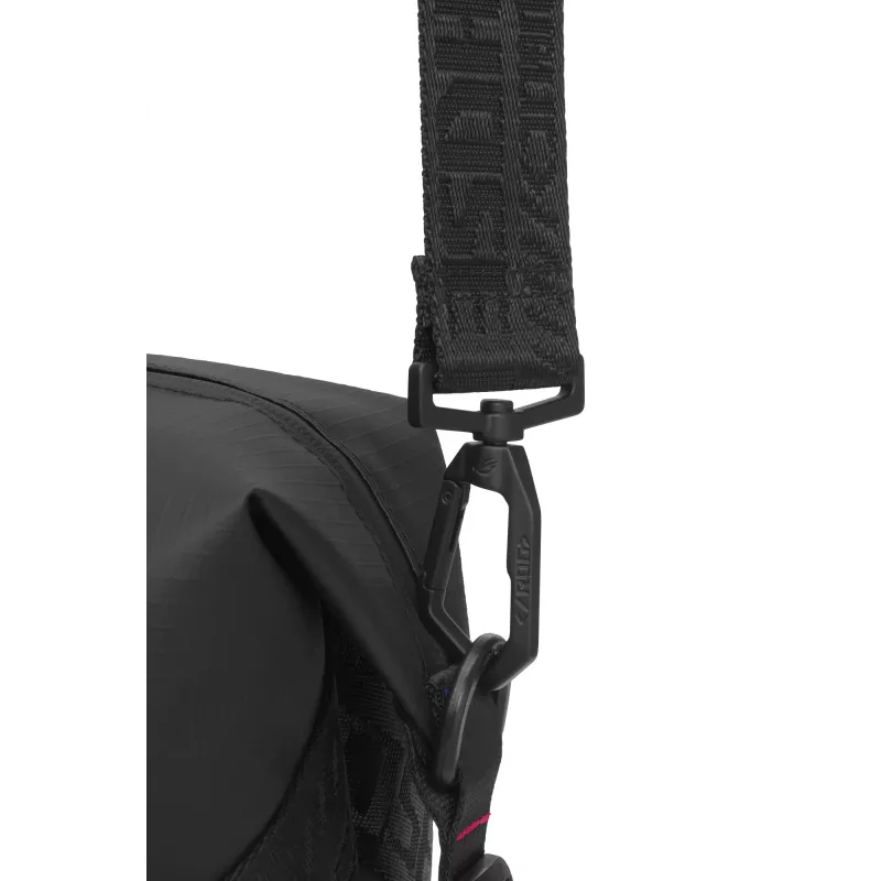 ASUS ROG SLASH Duffle Bag polyester, polyuretán (PU), termoplastický polyuretán (TPU) čierna pánska taška