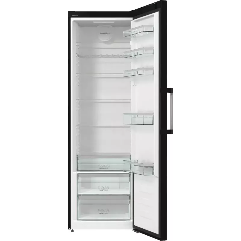 Gorenje R619EABK6 voľne stojaca chladnička, 398 l, LED displej, energetická trieda E, čierna