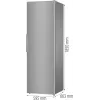 Gorenje chladnička R619EES5 BK065B, 398 L, SN-N, 38 dB, E, sivá