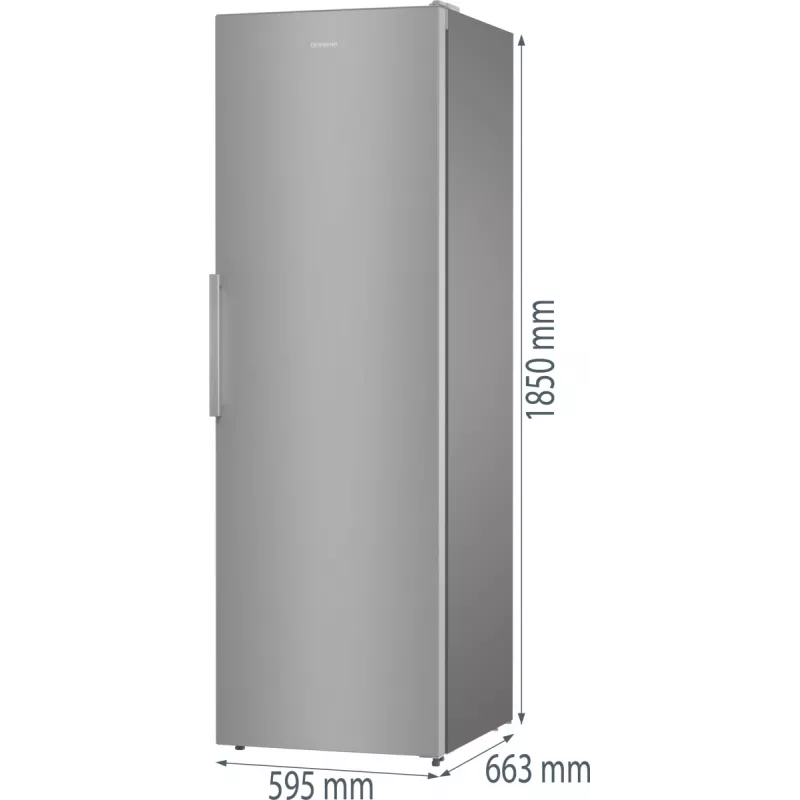 Gorenje chladnička R619EES5 BK065B, 398 L, SN-N, 38 dB, E, sivá