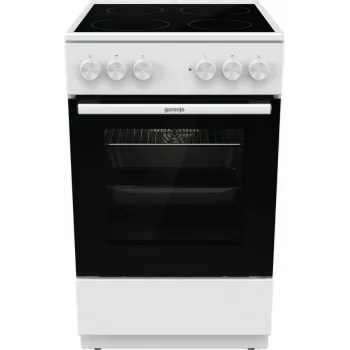 Gorenje GEC5A41WG voľne stojaci sporák elektrický sklokeramická varná doska biela