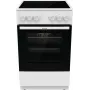 Gorenje GEC5A41WG voľne stojaci sporák elektrický sklokeramická varná doska biela
