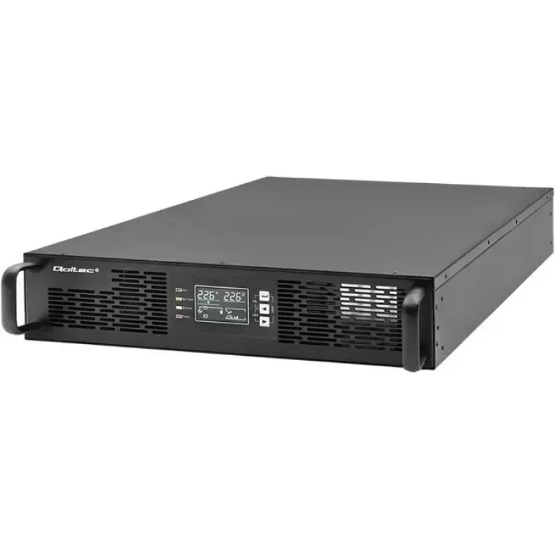 Racková UPS QOLTEC 52286 2 kVA (2000 W) účinník 1,0, do racku