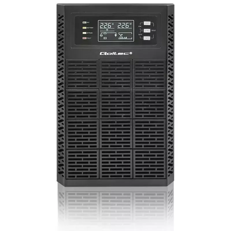 Neprerušiteľný zdroj napájania QOLTEC 52282 3kVA Line-Interactive s LCD displejom