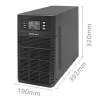 Neprerušiteľný zdroj napájania QOLTEC 52282 3kVA Line-Interactive s LCD displejom