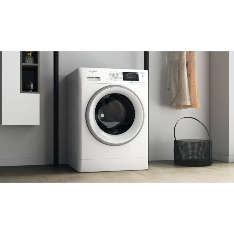 Whirlpool FFWDD 1076258 SV EE práčka so sušičkou voľne stojaca predné plnenie biela