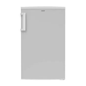 Kombinovaná chladnička Candy Comfort COT1S45ESH, voľne stojaca, 106 l celkom (91 l chladnička, 15 l mraznička), trieda E, strieborná