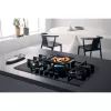 Whirlpool AKWL 728/NB čierna vstavaná 75 cm plynová 5 zón