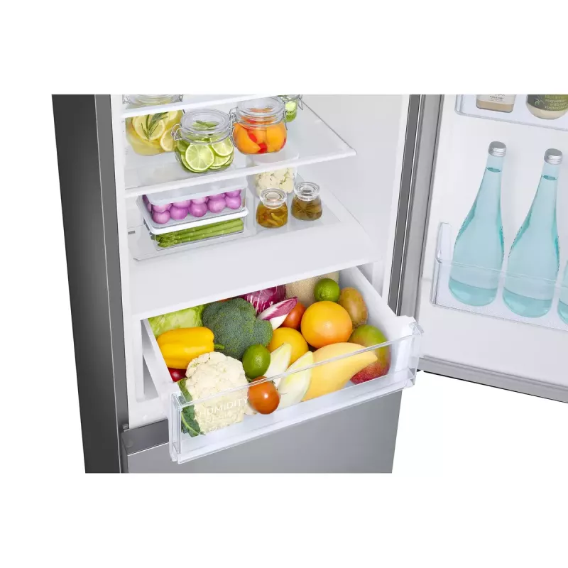 Samsung RB33B612ESA voľne stojaca chladnička s mrazničkou, mraznička dole, 344 l (230 l + 114 l), Full No Frost, SpaceMax, energetická trieda E, metalický grafit