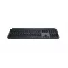 Bezdrôtová full-size klávesnica Logitech Master MX Keys S — Bluetooth, QWERTY, nožnicové spínače, LED podsvietenie, grafitová