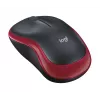 LOGITECH bezdrôtová myš M185 červená