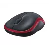 LOGITECH bezdrôtová myš M185 červená