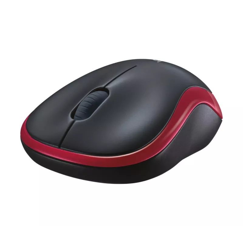 LOGITECH bezdrôtová myš M185 červená