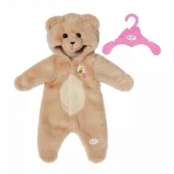 BABY born Bear Suit 43cm bábika kombinéza