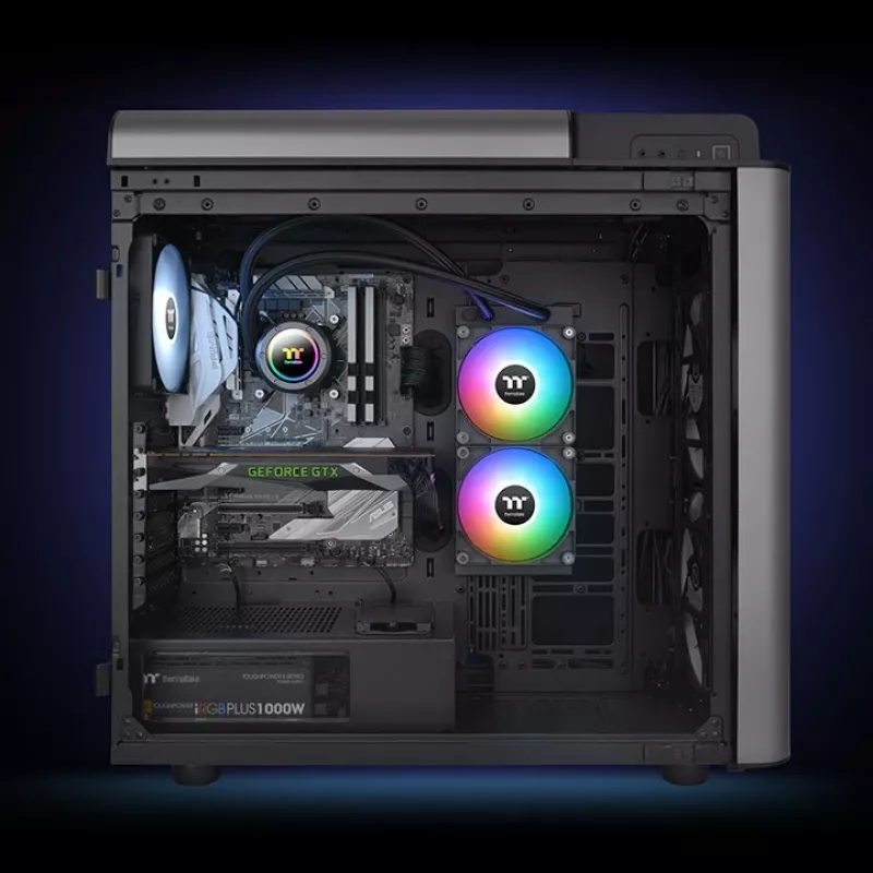 THERMALTAKE vodné chladenie – TH240 V2 ARGB Sync All-in-One kvapalinový chladič