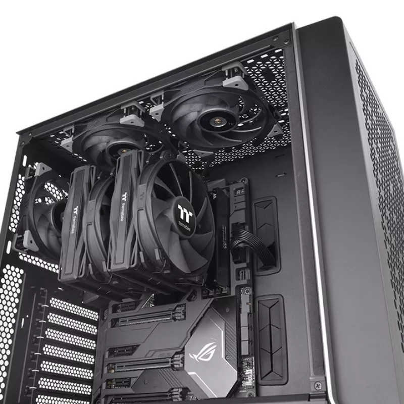 THERMALTAKE CPU chladič - TOUGHAIR 710 - čierna