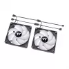 Ventilátor Thermaltake CT120 ARGB Sync čierny biely 500–2000 ot/min hydraulický