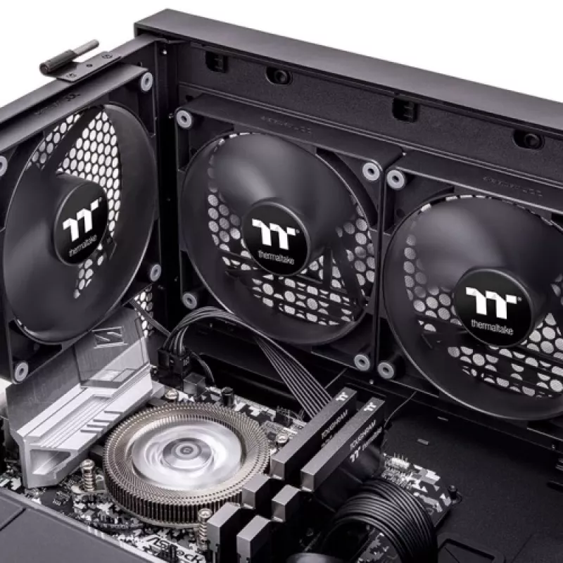 Thermaltake TOUGHFAN 14 Pro ventilátor do skrine, 140 mm, čierny