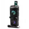 Prenosný stereo reproduktor SQUEAK SQ1004 Harmony BT 5.0, 40W RMS, Bluetooth 5.0, FM, LED, 8h batéria, čierna