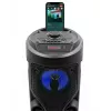 Prenosný stereo reproduktor SQUEAK SQ1004 Harmony BT 5.0, 40W RMS, Bluetooth 5.0, FM, LED, 8h batéria, čierna