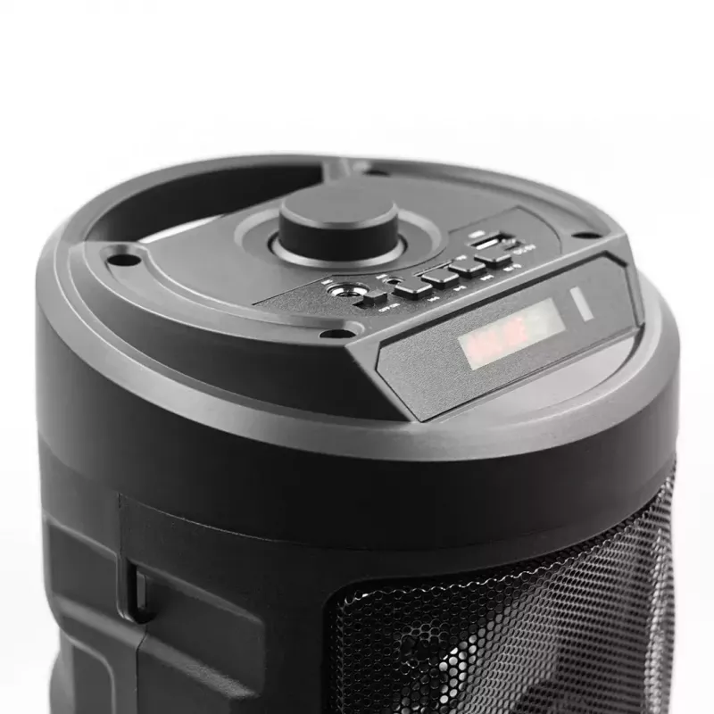 Prenosný stereo reproduktor SQUEAK SQ1004 Harmony BT 5.0, 40W RMS, Bluetooth 5.0, FM, LED, 8h batéria, čierna