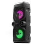 Prenosný stereo reproduktor SQUEAK SQ1004 Harmony BT 5.0, 40W RMS, Bluetooth 5.0, FM, LED, 8h batéria, čierna