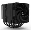 CPU chladič ZALMAN CNPS14X Duo čierny, dvojventilátorové 120 mm chladiace riešenie