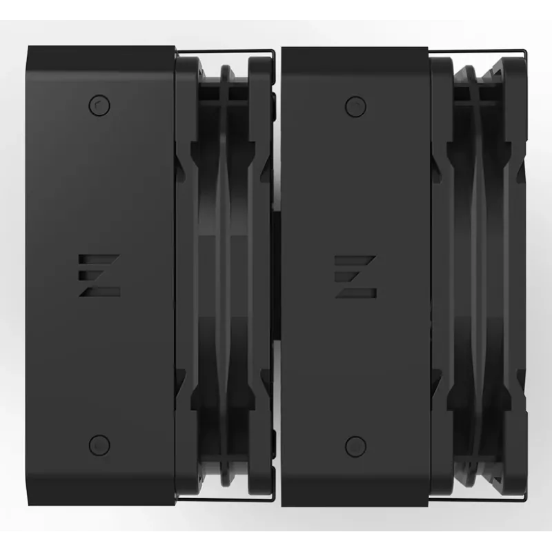 CPU chladič ZALMAN CNPS14X Duo čierny, dvojventilátorové 120 mm chladiace riešenie