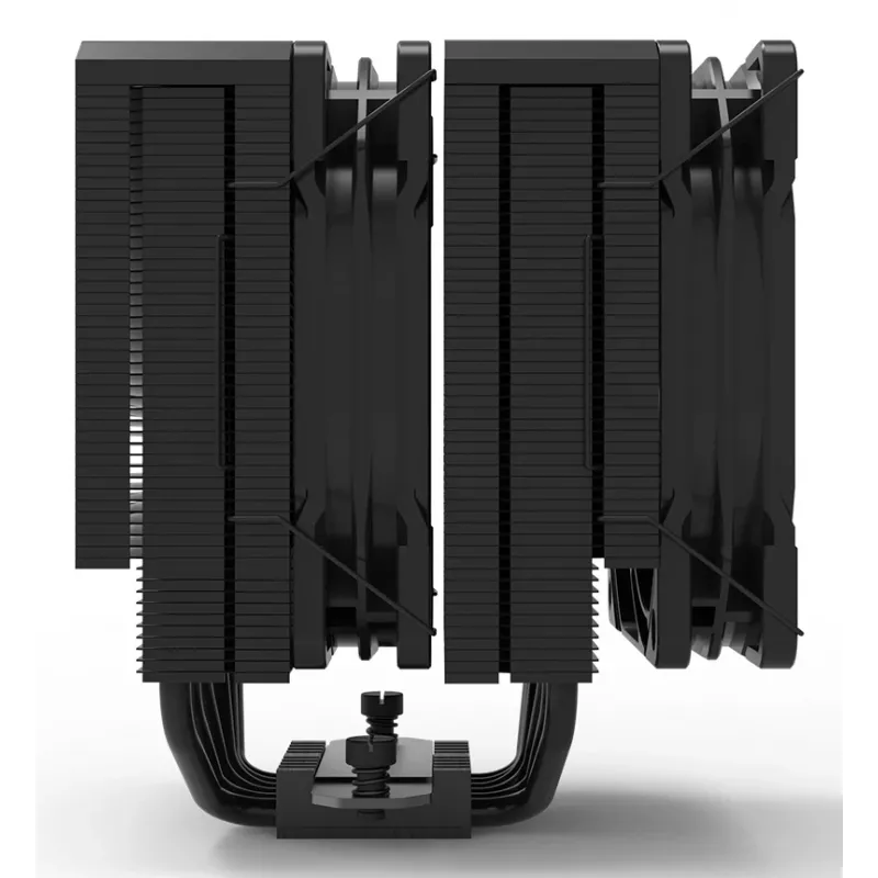 CPU chladič ZALMAN CNPS14X Duo čierny, dvojventilátorové 120 mm chladiace riešenie