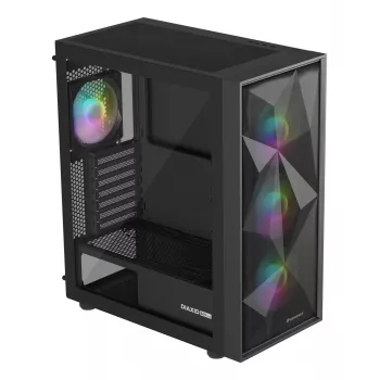 GENESIS Diaxid 605 ARGB Midi Tower čierna