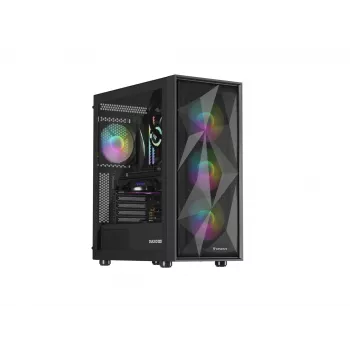 GENESIS Diaxid 605 ARGB Midi Tower čierna
