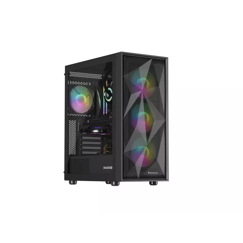 GENESIS Diaxid 605 ARGB Midi Tower čierna