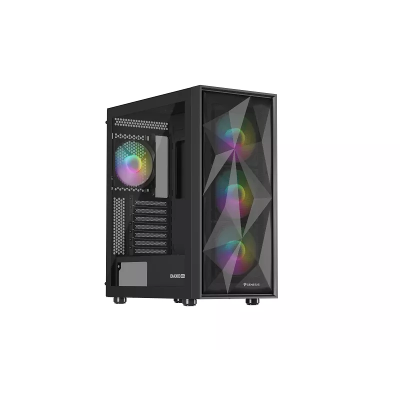 GENESIS Diaxid 605 ARGB Midi Tower čierna