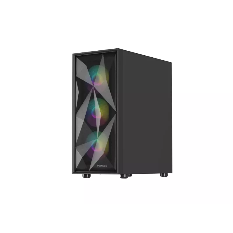 GENESIS Diaxid 605 ARGB Midi Tower čierna