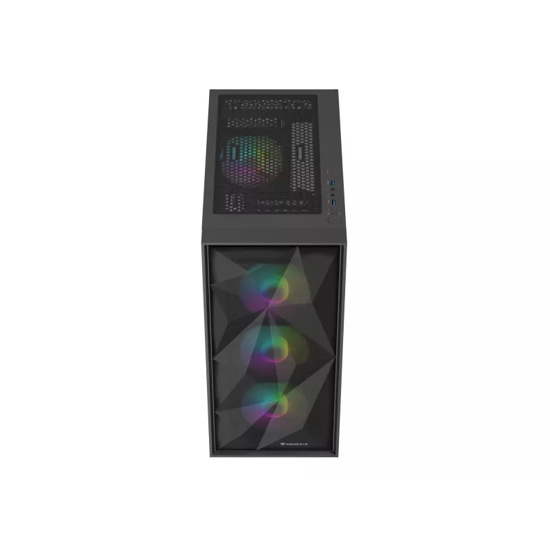 GENESIS Diaxid 605 ARGB Midi Tower čierna