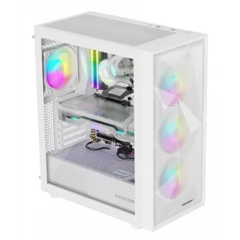 GENESIS Diaxid 605 ARGB Midi Tower biela