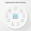 TP-Link AXE5400 Whole Home Mesh Wi-Fi 6E systém (tri-band), biela, interný, mesh systém, 500 m², FCC: