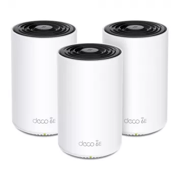 TP-Link AXE5400 Whole Home Mesh Wi-Fi 6E systém (tri-band), biela, DECO XE75 PRO (3-PACK)