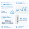 TP-Link AXE5400 Whole Home Mesh Wi-Fi 6E systém (tri-band), biela, DECO XE75 PRO (3-PACK)