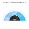 TP-Link AXE5400 Whole Home Mesh Wi-Fi 6E systém (tri-band), biela, DECO XE75 PRO (3-PACK)