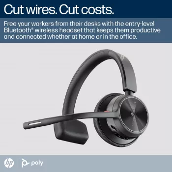 HP Poly Voyager 4310-M Microsoft Teams certifikovaný USB-C headset +BT700 dongle +nabíjacia stanica