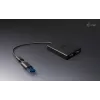 i-tec USB-A/USB-C Dual 4K/60 Hz DisplayPort video adaptér, 0,27 m, USB Type-A/USB Type-C, 2 x DisplayPort, konektor samec, konektor samica, 3840 x 2160 pixelov