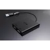 i-tec USB-A/USB-C Dual 4K/60 Hz DisplayPort video adaptér, 0,27 m, USB Type-A/USB Type-C, 2 x DisplayPort, konektor samec, konektor samica, 3840 x 2160 pixelov
